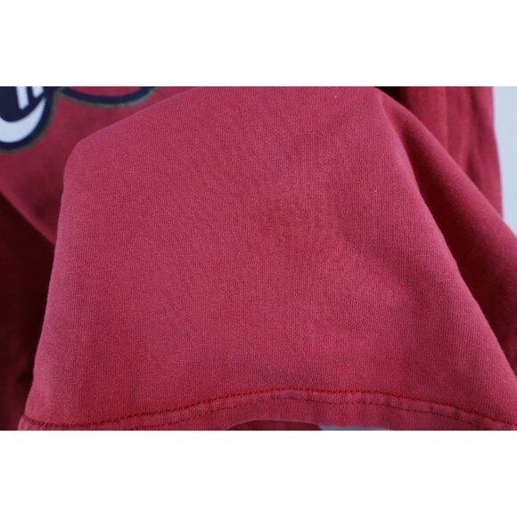 Vintage Adidas Mens 2XL Faded Cleveland Cavaliers Basketball Long Sleeve T-Shirt - Picture 7 of 13